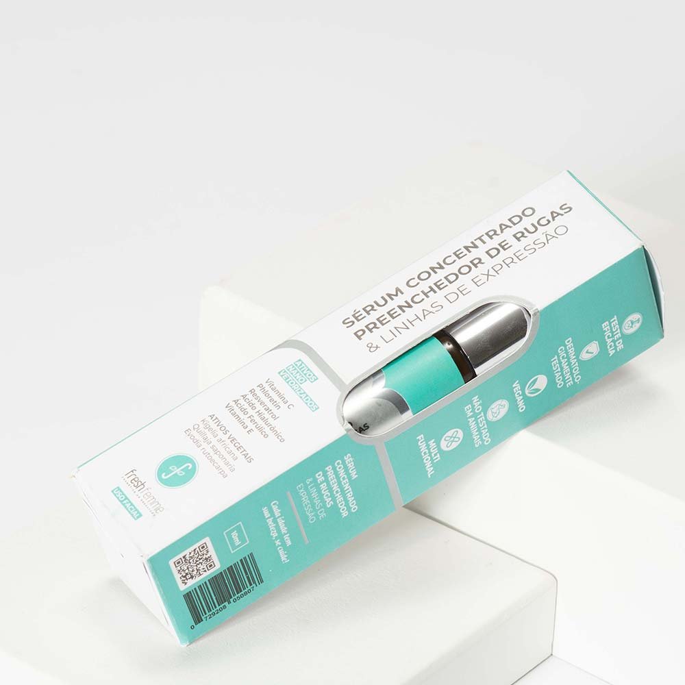 Sérum Facial Concentrado Preenchedor de Rugas & Linhas de Expressão Fresh Femme 10ml 5