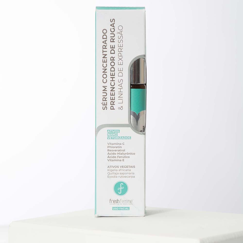 Sérum Facial Concentrado Preenchedor de Rugas & Linhas de Expressão Fresh Femme 10ml 6