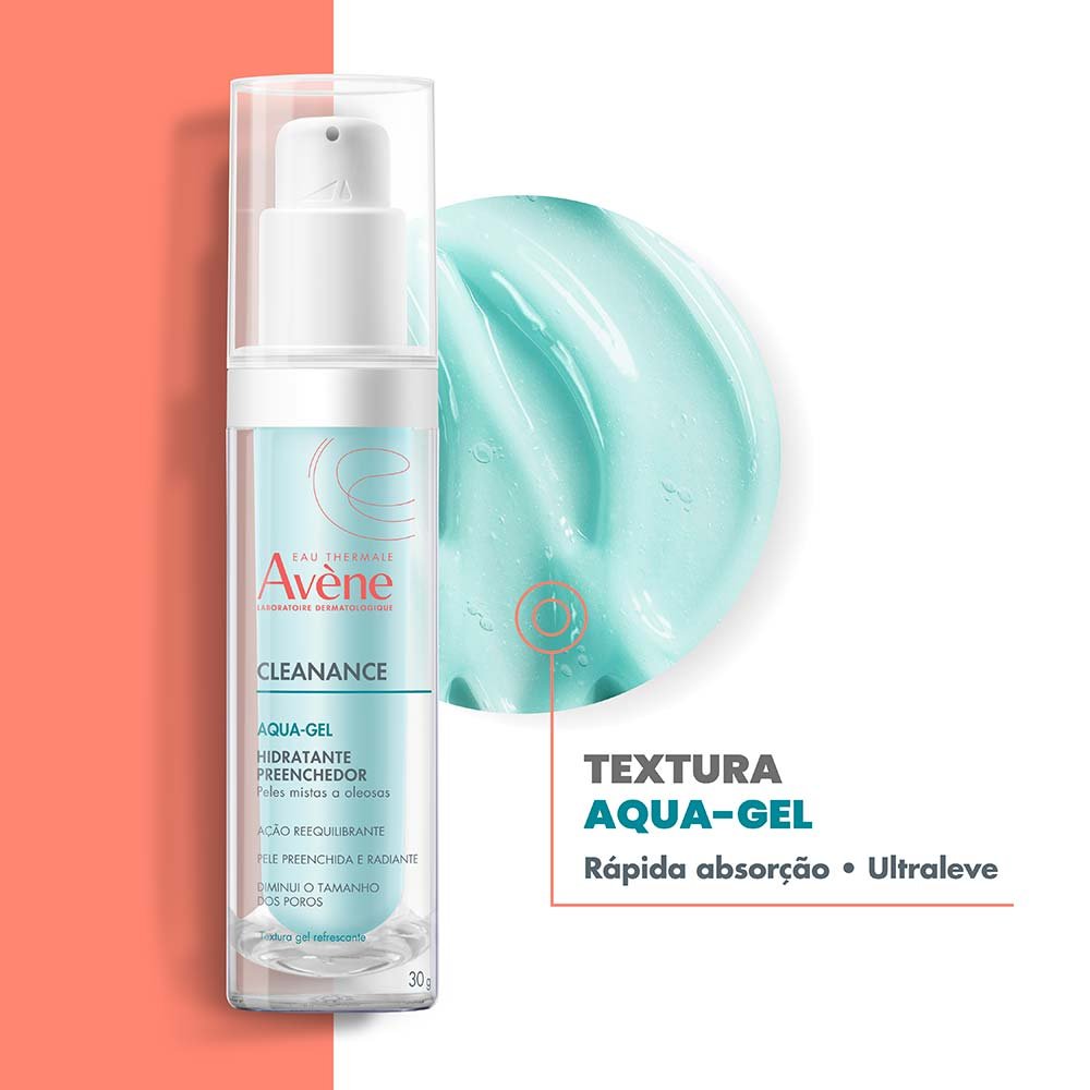 Hidratante Facial Eau Thermale Avène Cleanance - Aqua-Gel 30g 3