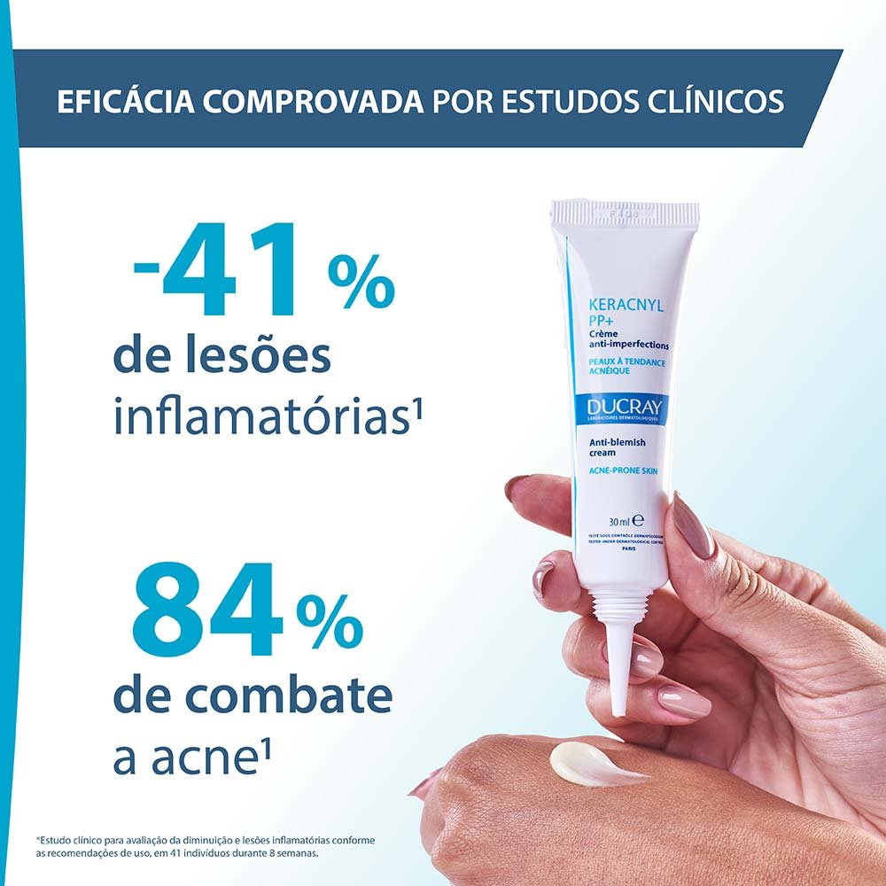 Tratamento Antiacne Ducray Keracnyl - PP+ 30ml 3