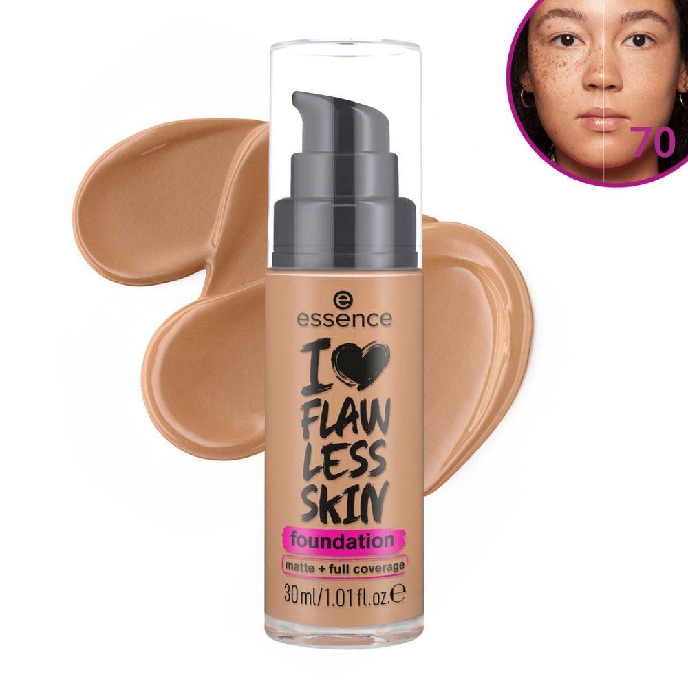 Base Líquida Essence - I Love Flawless Skin 70 Light Sand 5