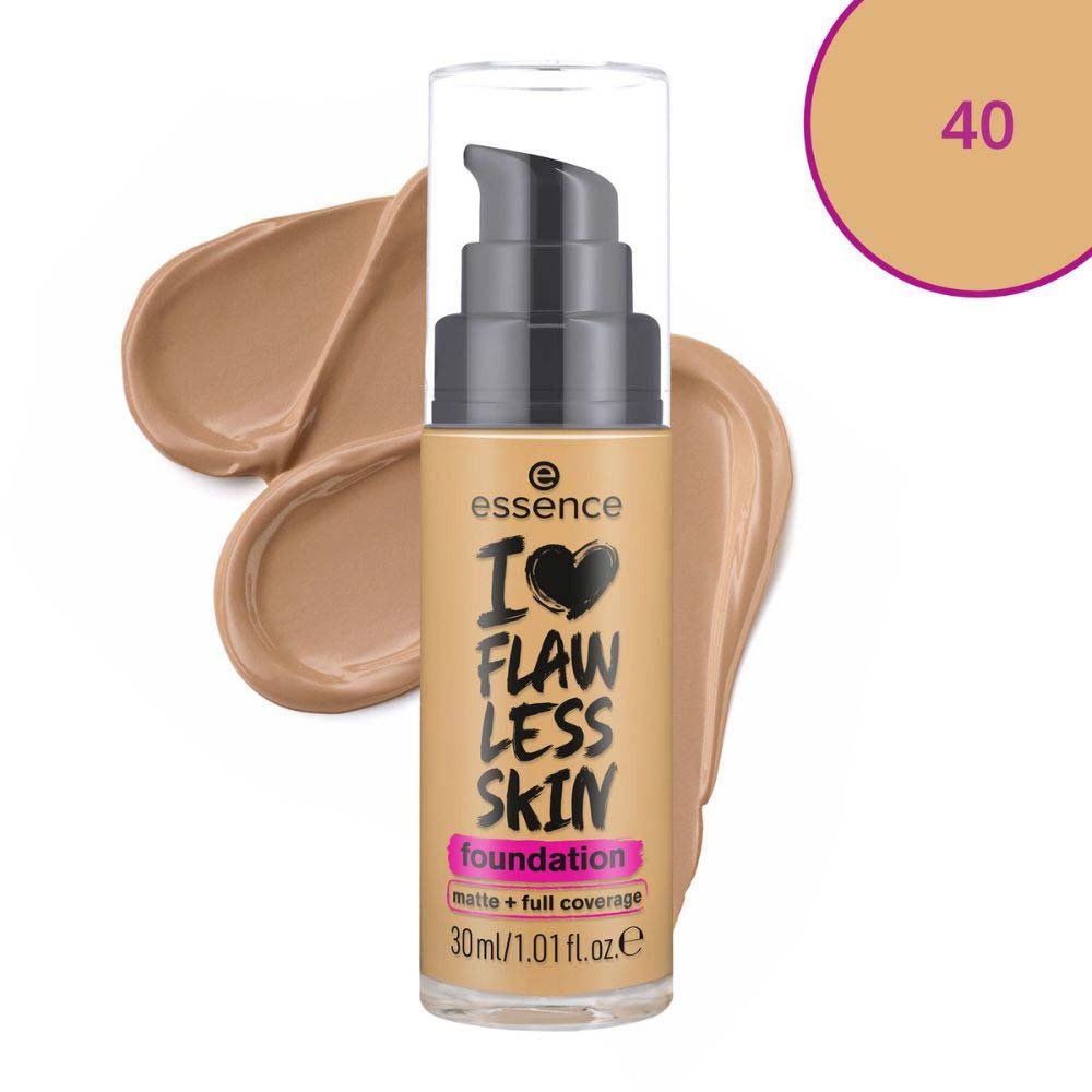 Base Líquida Essence - I Love Flawless Skin 40 Light Ivory 4