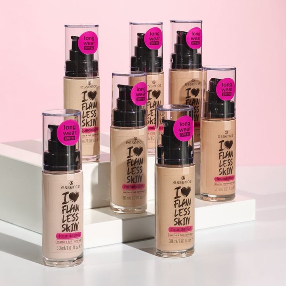 Base Líquida Essence - I Love Flawless Skin 40 Light Ivory 7