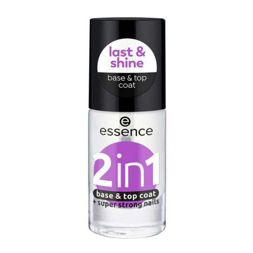 Esmalte Finalizador Essence - Base & Top Coat 2 em 1 ÚNICO 1
