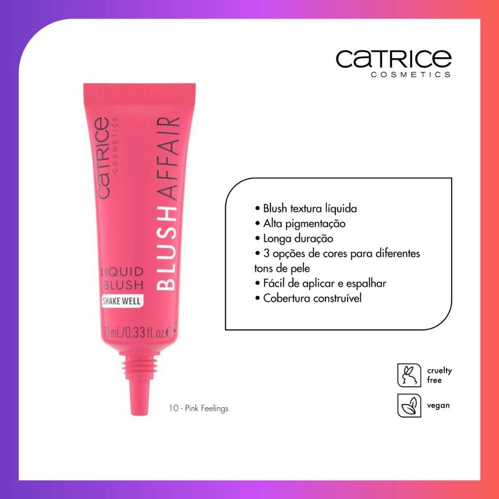 Blush Líquido Catrice - Blush Affair 010 Pink Feelings 6