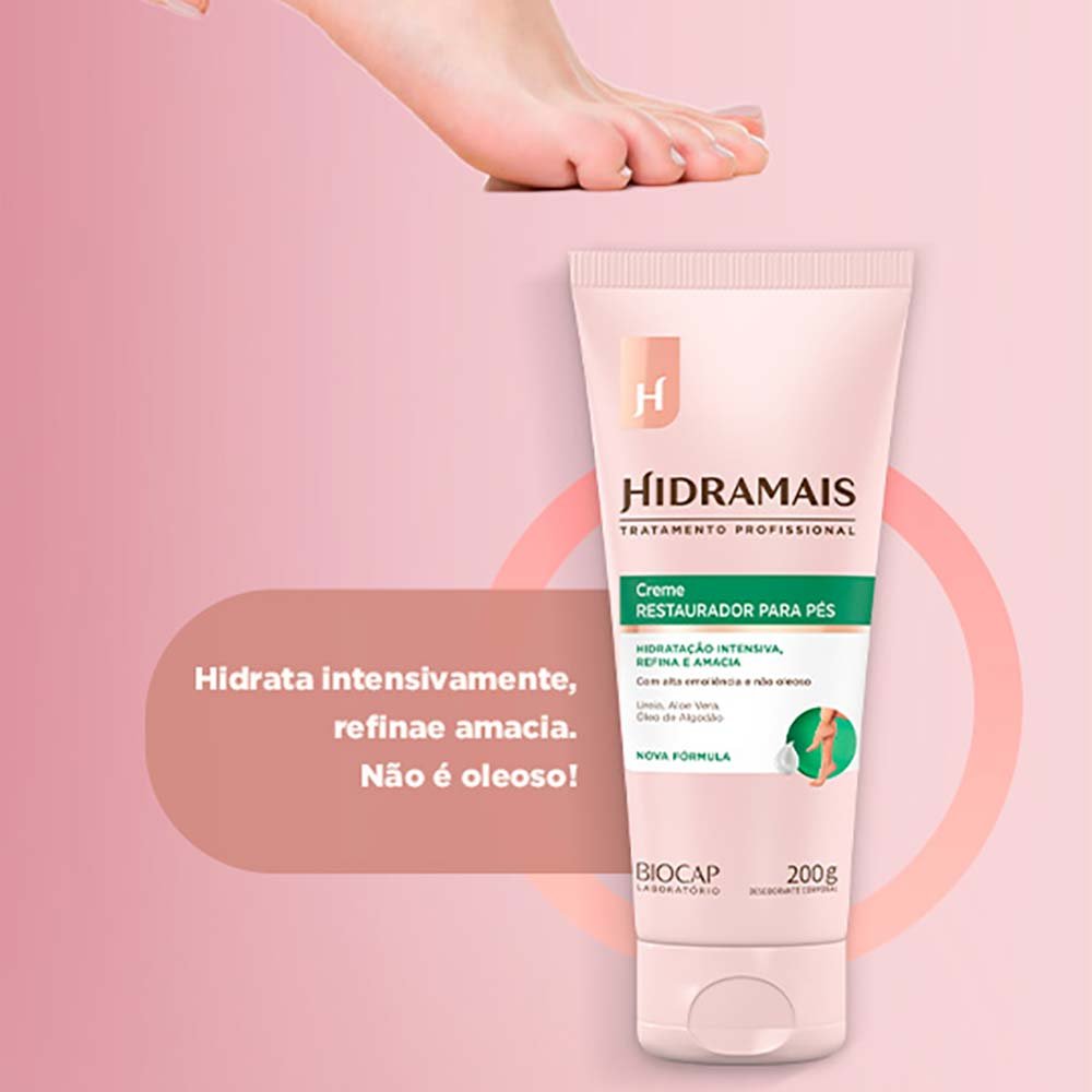 Creme Restaurador para os Pés Hidramais 200g 3