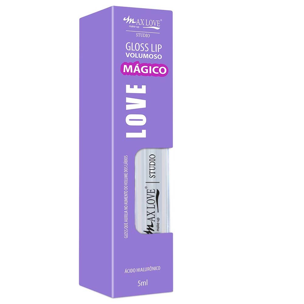 Gloss Labial Max Love - Lip Volumoso Mágico ÚNICO 3