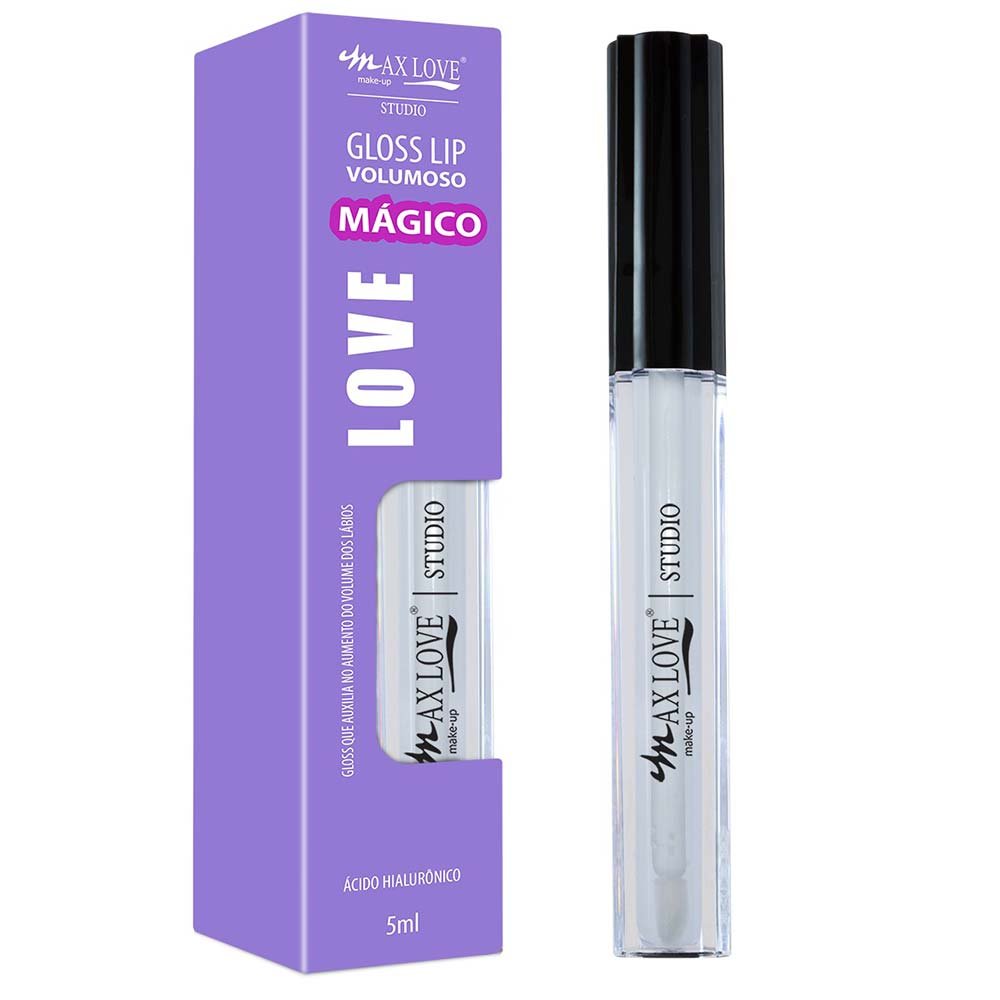 Gloss Labial Max Love - Lip Volumoso Mágico ÚNICO 4