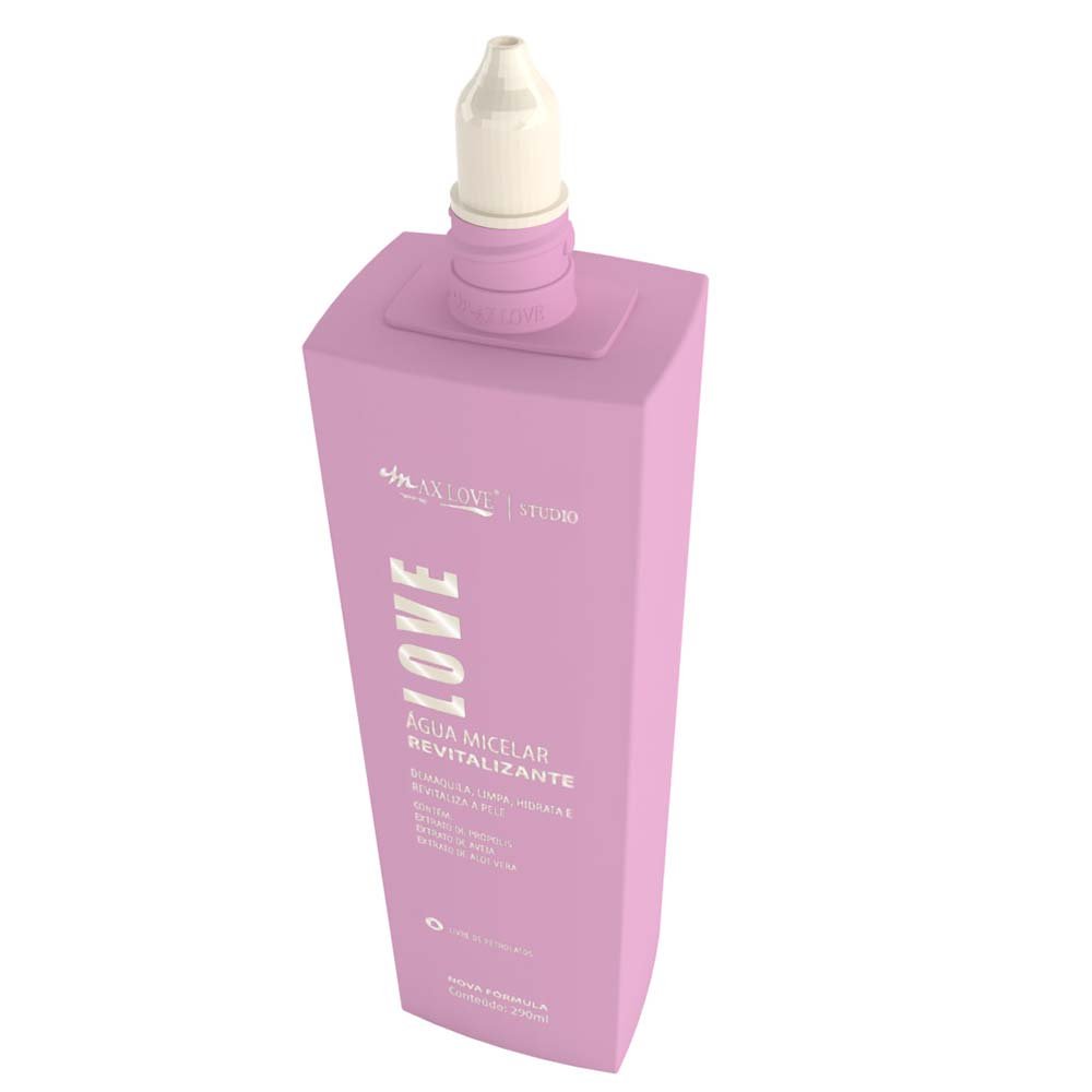 Água Micelar Max Love - Revitalizante 290ml 3