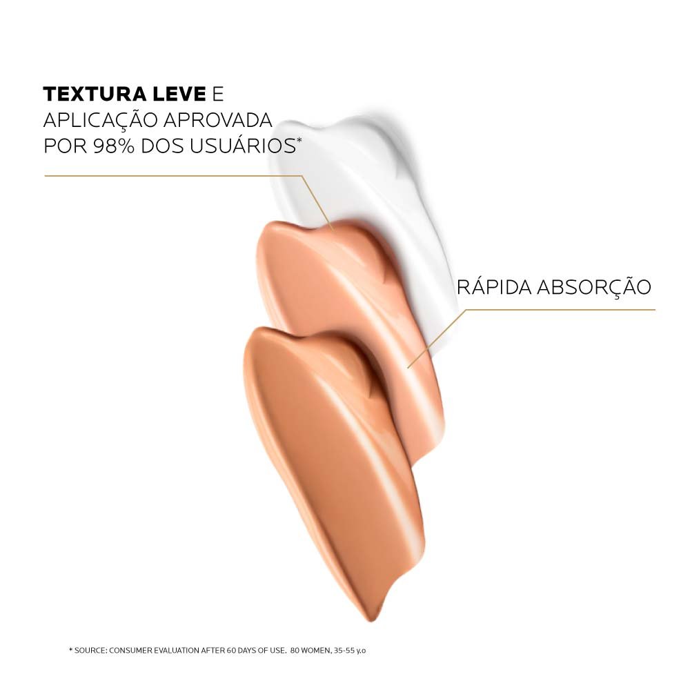 Protetor Solar Facial com Cor La Roche-Posay - Anthelios Age Correct Fps50 Cor 4.0 7