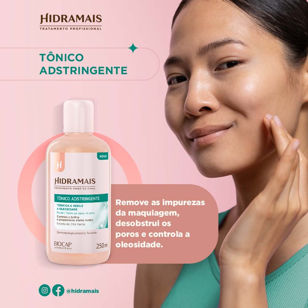 Tônico Adstringente Hidramais 250ml 3