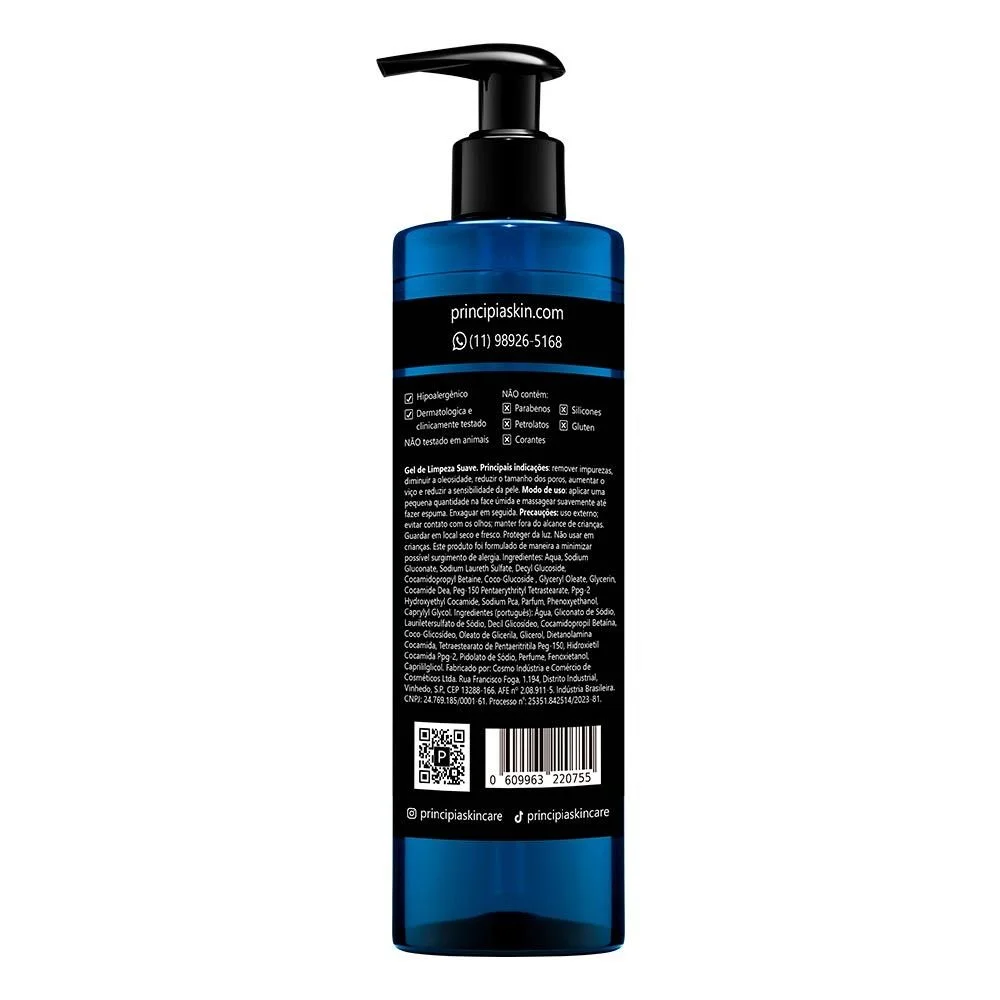 Gel de Limpeza Facial Principia GL-02 350g 2