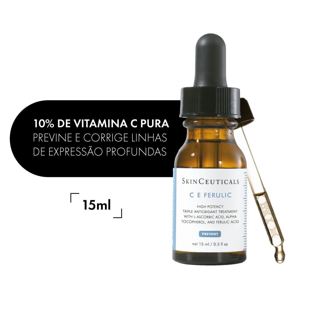 C E Ferulic Skinceuticals - Rejuvenescedor Facial 15ml 3