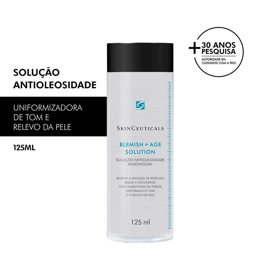 Tônico Facial Skinceuticals - Blemish + Age Solution 200g 2