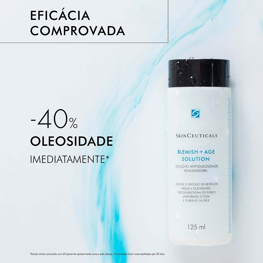 Tônico Facial Skinceuticals - Blemish + Age Solution 200g 3