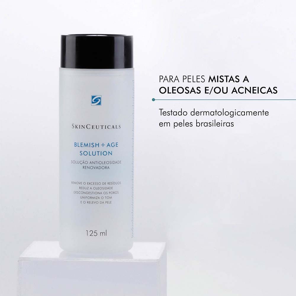Tônico Facial Skinceuticals - Blemish + Age Solution 200g 4