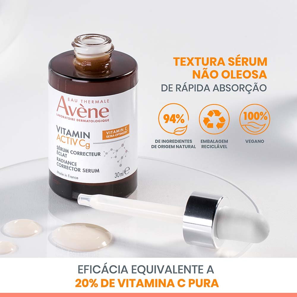 Sérum Facial Iluminador Avène Vitamin Activ Cg ÚNICO 3