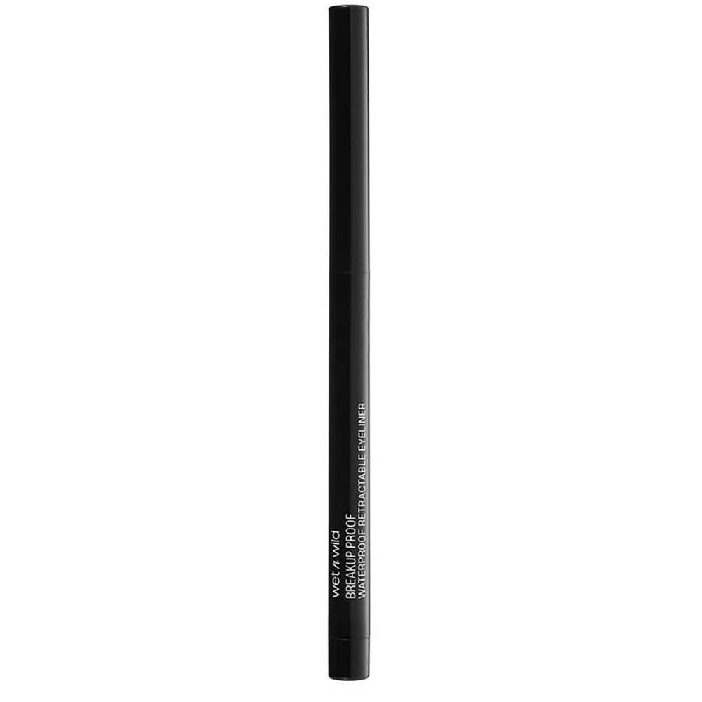 Lapiseira Retrátil para Olhos à Prova D'Água wet n wild - Megalast Breakup Proof Blackest Black 4