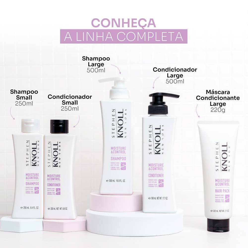Stephen Knoll Moisture e Control Condicionador Refil 400ml 6