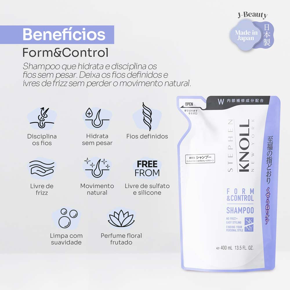 Stephen Knoll Color e Control Shampoo Refil ÚNICO 2