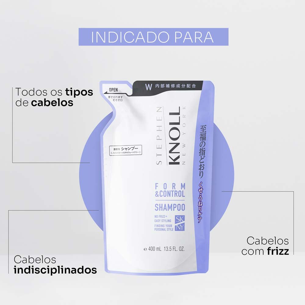 Stephen Knoll Color e Control Shampoo Refil ÚNICO 3