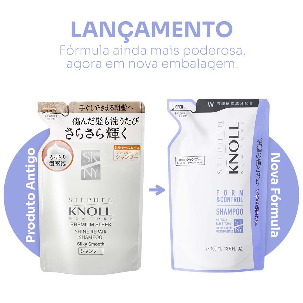 Stephen Knoll Color e Control Shampoo Refil ÚNICO 6