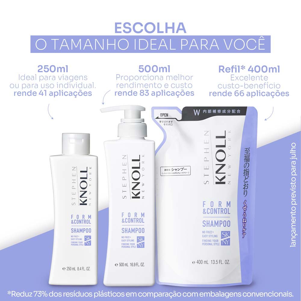 Stephen Knoll Color e Control Shampoo Refil ÚNICO 7