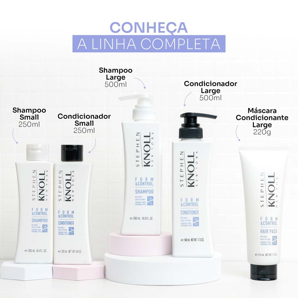 Stephen Knoll Color e Control Shampoo Refil ÚNICO 8