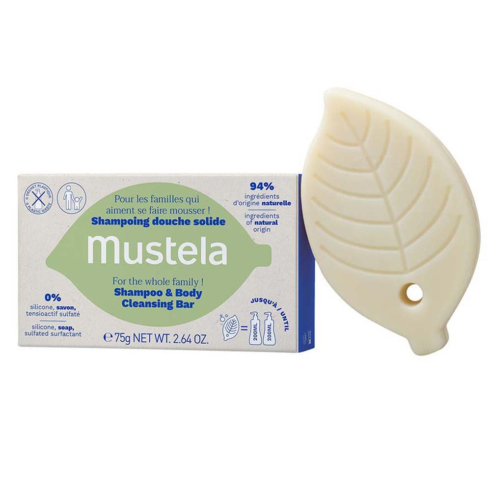 Mustela Shampoo Sólido 75g 2