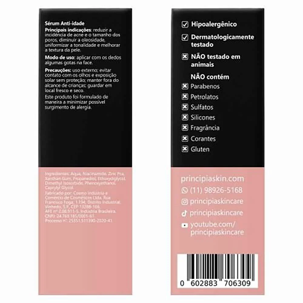 Sérum Facial Anti-idade Principia - Nc-10 30ml 3