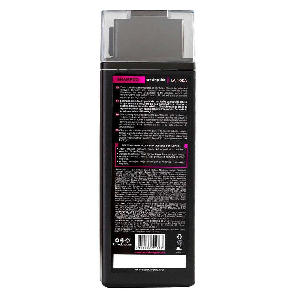 La Moda Uso Obrigatório Shampoo 300ml 2