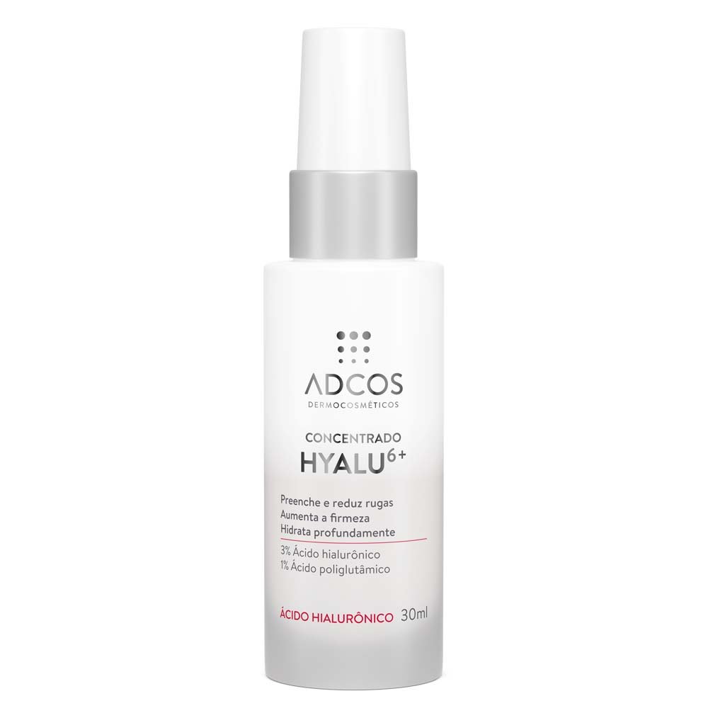 Sérum Facial Anti-idade Hidratante Adcos - Concentrado Hyalu 6+ 30ml 4