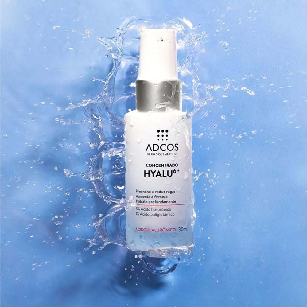 Sérum Facial Anti-idade Hidratante Adcos - Concentrado Hyalu 6+ 30ml 3