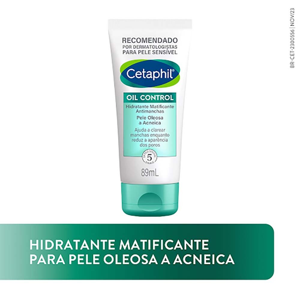 Hidratante Facial Clareador Cetaphil - Oil Control 89ml 2