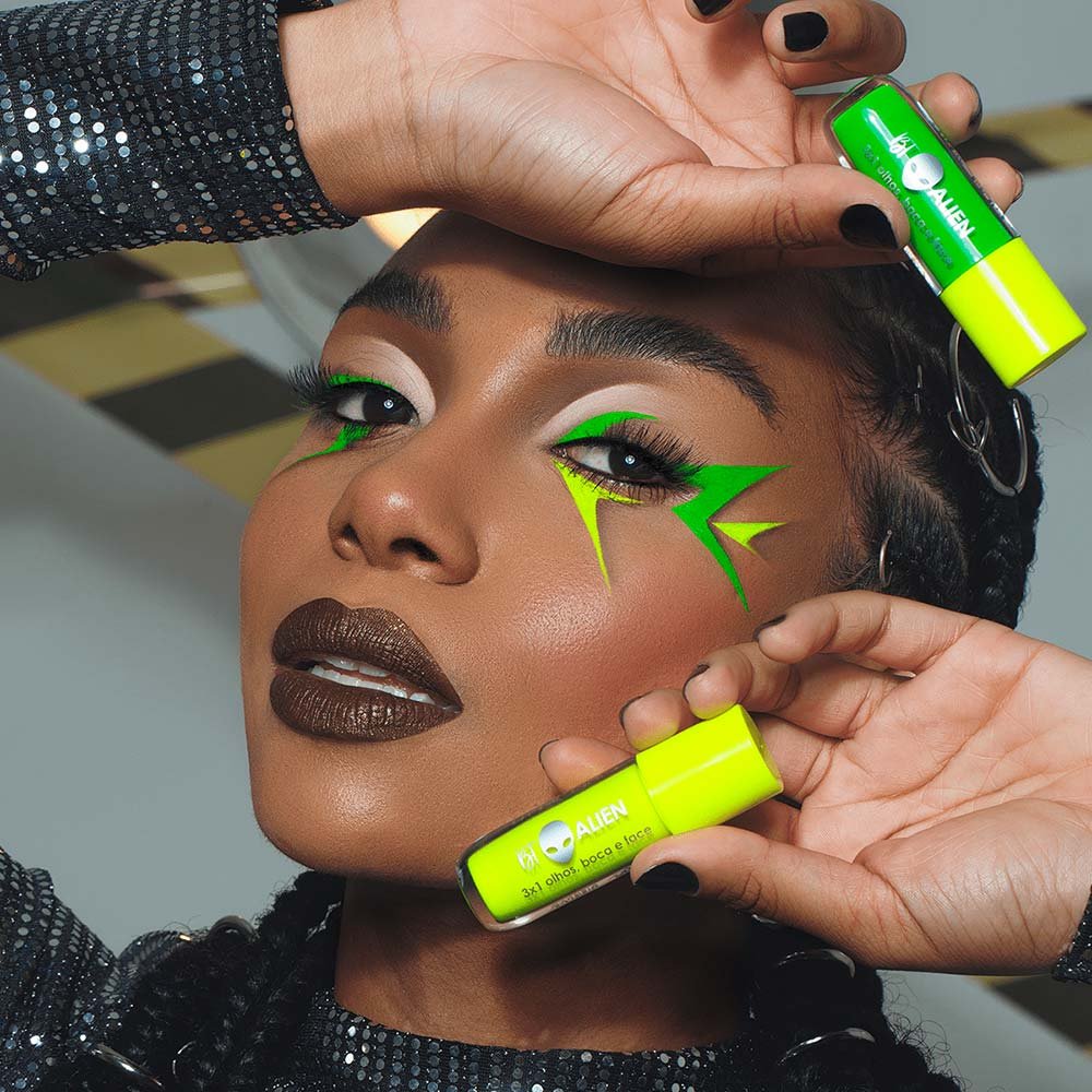 Sombra Líquida Bruna Tavares BT - Alien 3x1 Neon 4