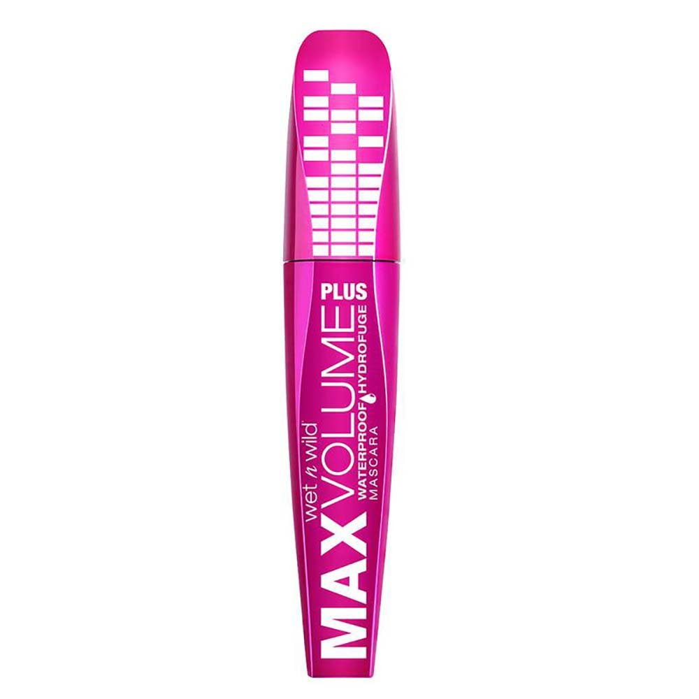 Máscara de Cílios à Prova D´Água wet n wild Max Volume Plus Amp'D Black 1