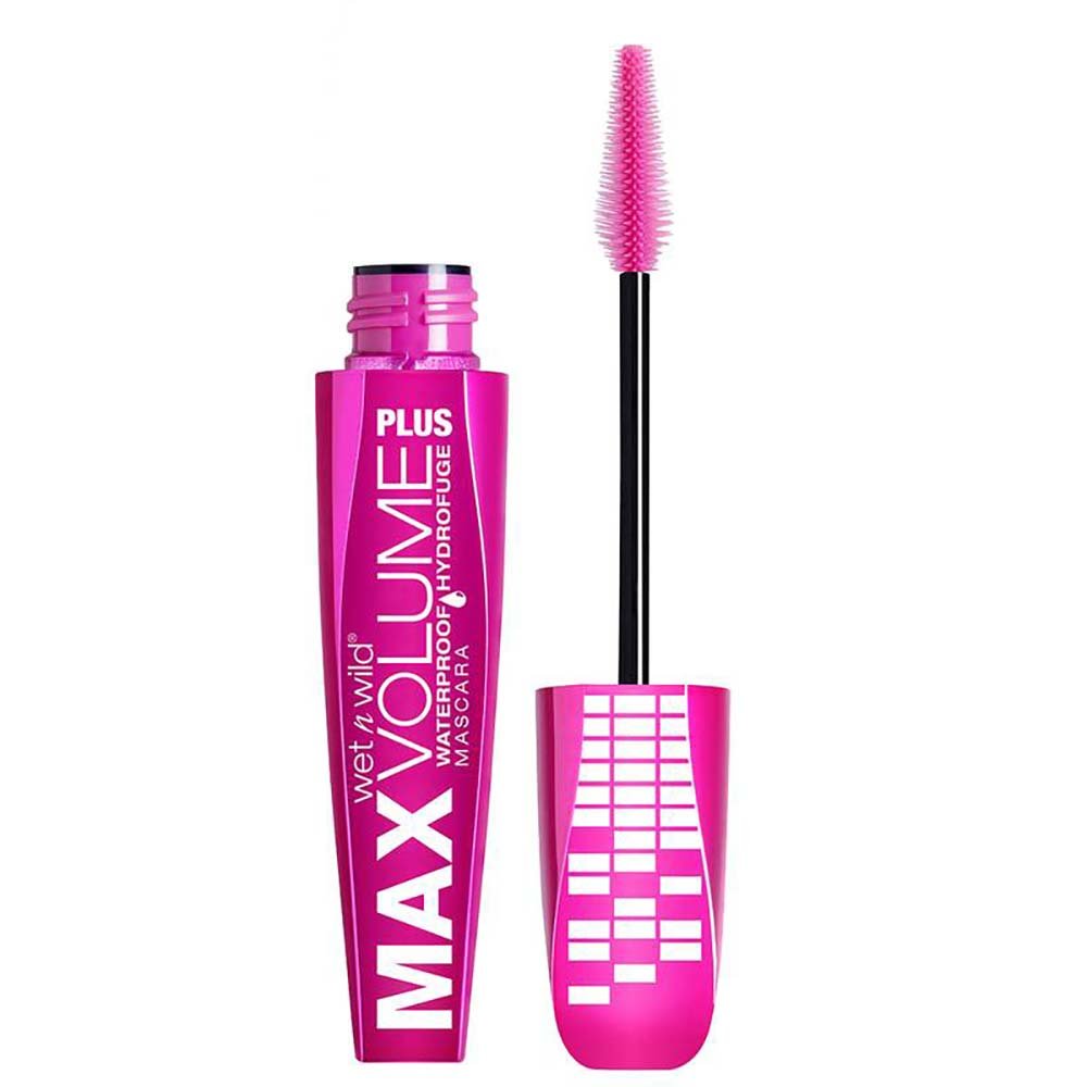 Máscara de Cílios à Prova D´Água wet n wild Max Volume Plus Amp'D Black 5