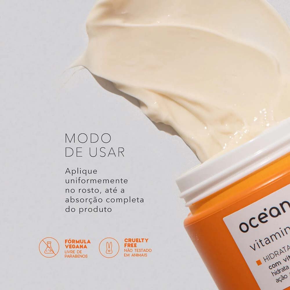 Creme Hidratante Facial Océane - Vitamin C Cream 50g 5