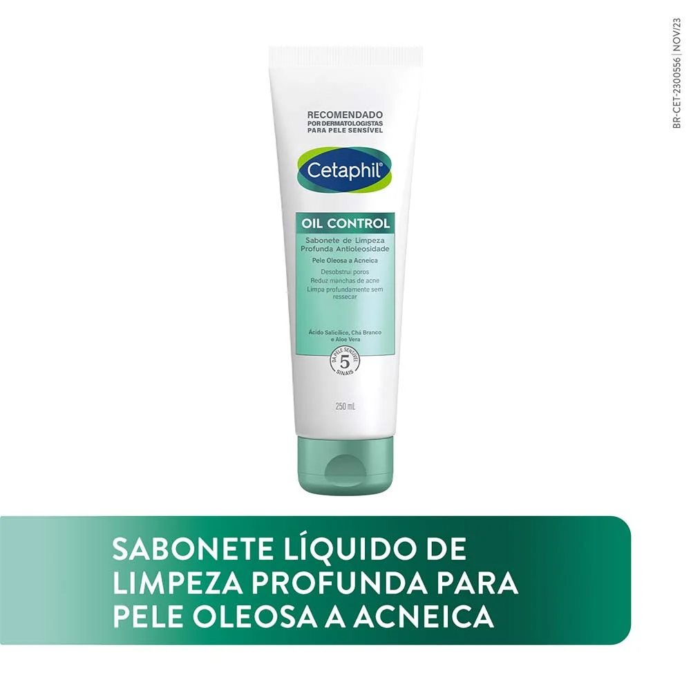Sabonete Facial de Limpeza Profunda Cetaphil - Oil Control 250ml 2