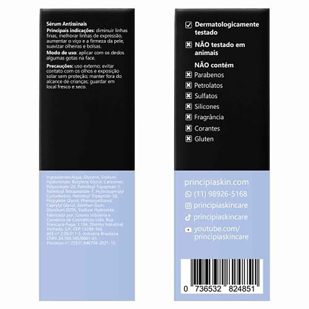 Sérum Facial Antissinais Principia - PM-10 30ml 3
