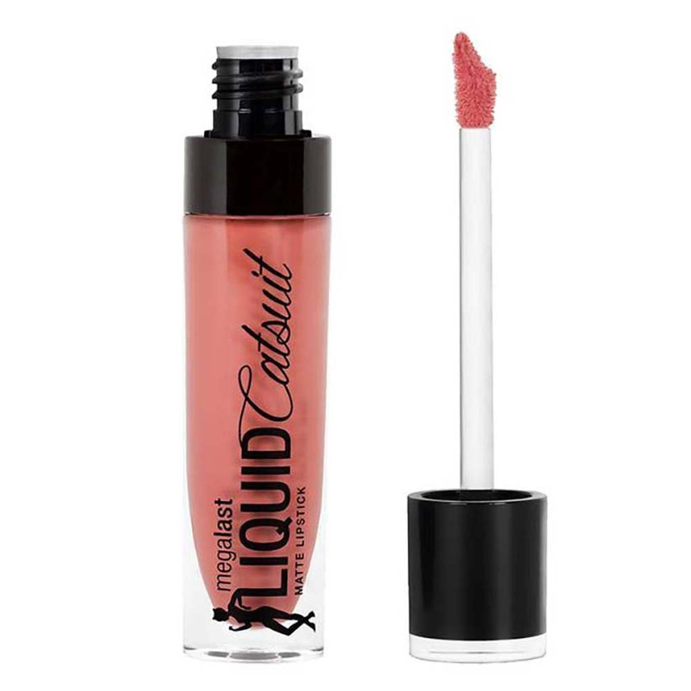 Batom Líquido Matte Longa Duração wet n wild - Catsuit Nudist Peach 1