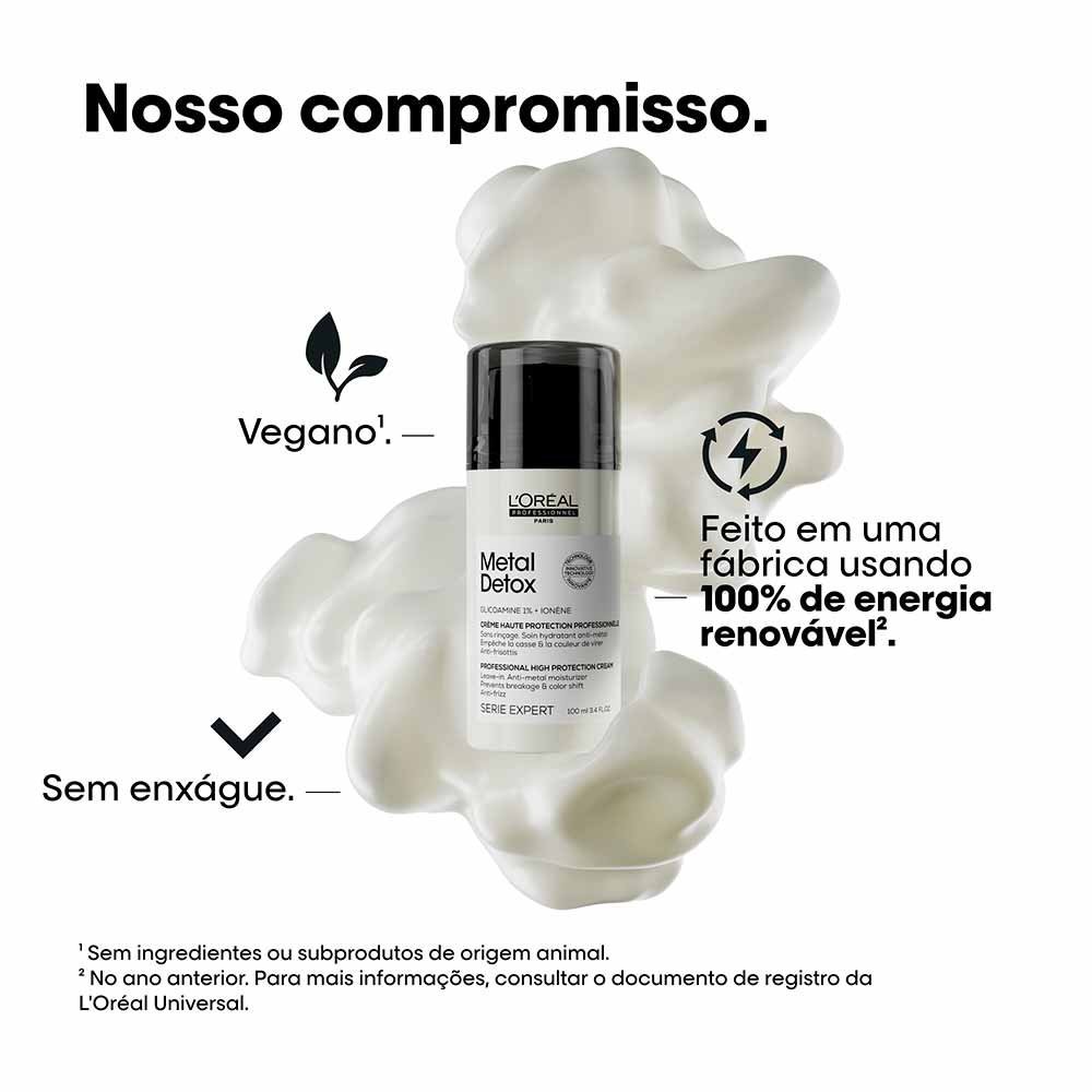 L'oréal Professionnel Metal Detox Leave-In Creme De Alta Proteção 100ml 9