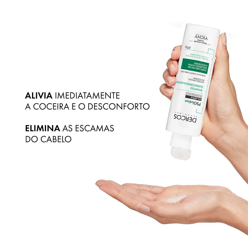 Vichy Dercos Psolution Shampoo Queratorregulador 200g 4