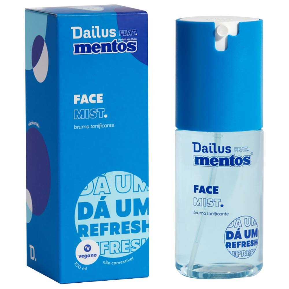 Bruma Tonificante Facial Dailus Feat. Mentos - Face Mist 100ml 2
