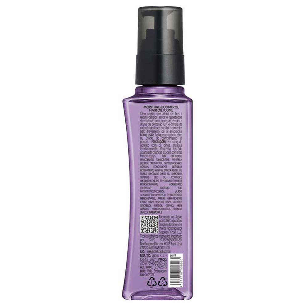Stephen Knoll Moisture & Control Hair Oil 100ml 2