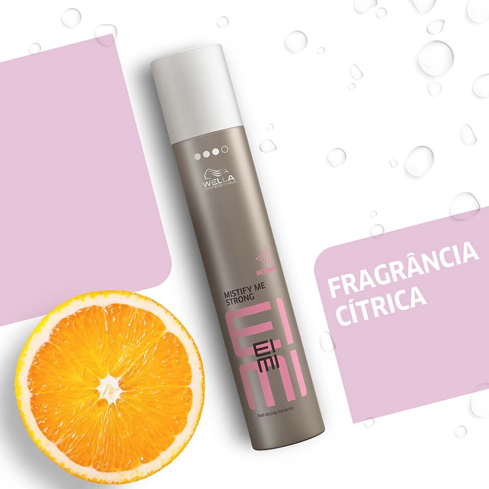 Spray Fixador Wella Professionals EIMI Mistify Me Strong 500ml 2