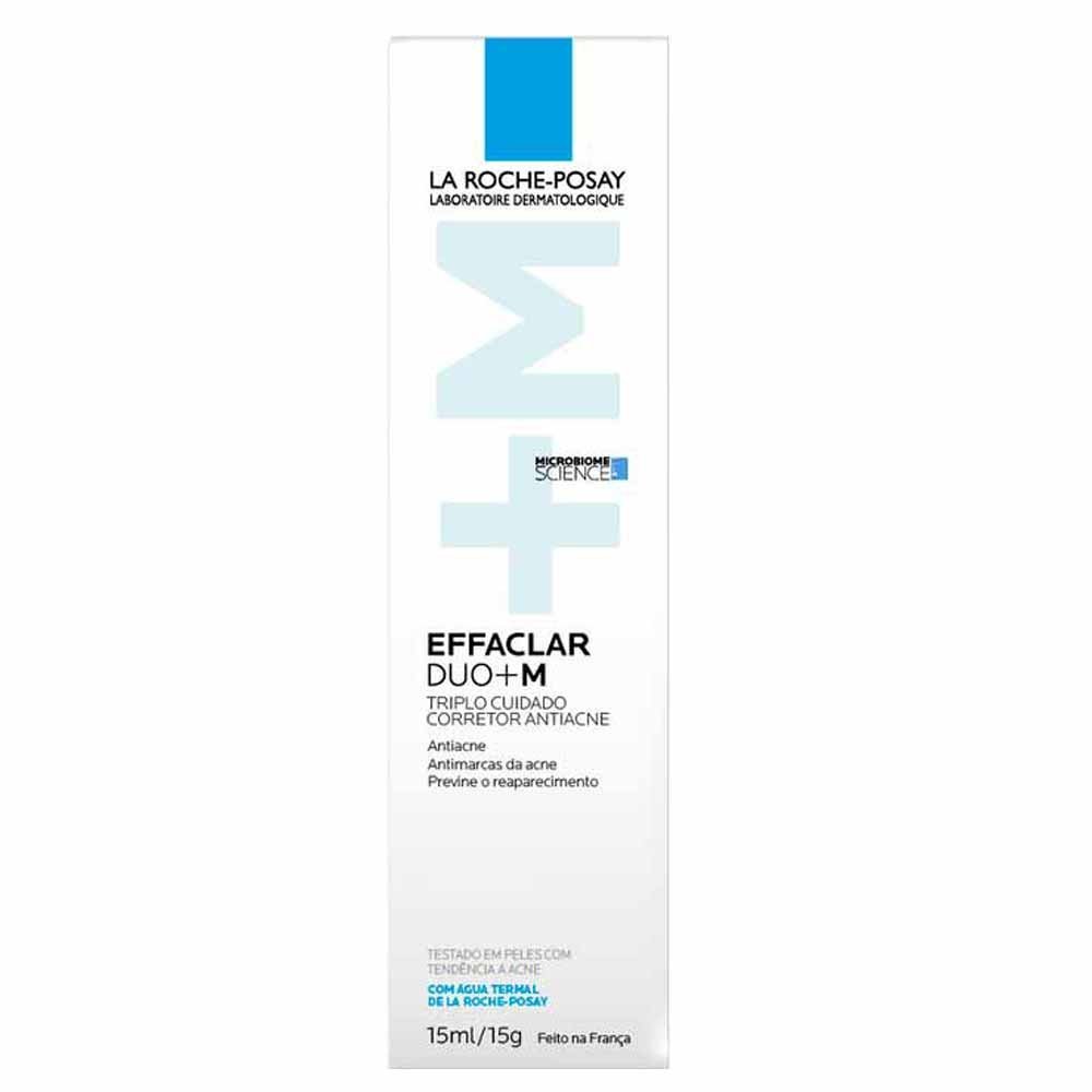 Cuidado Corretor Antiacne La Roche-Posay Effaclar Duo+M Triplo 15ml 4