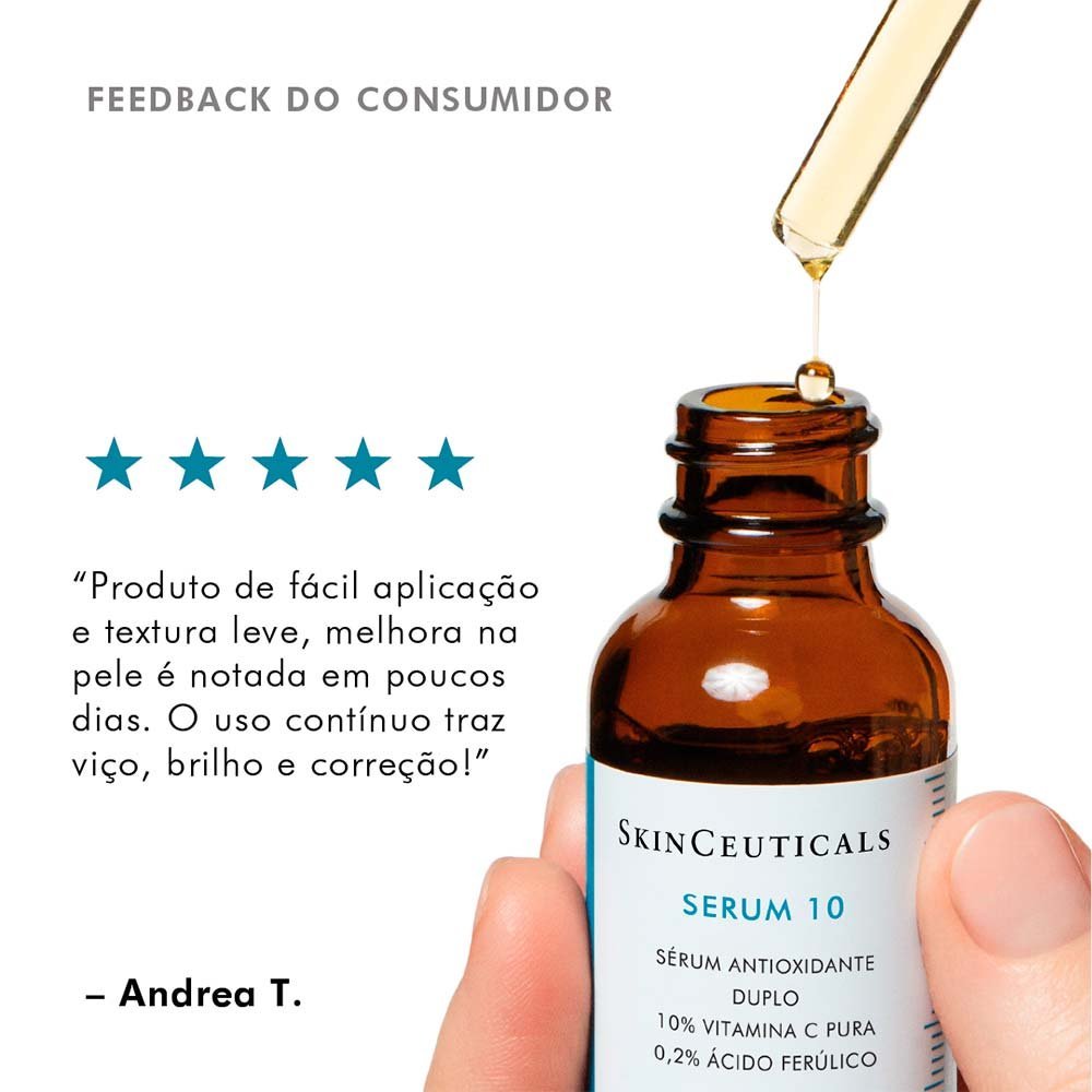 Sérum 10 SkinCeuticals - Rejuvenescedor Facial 30ml 7