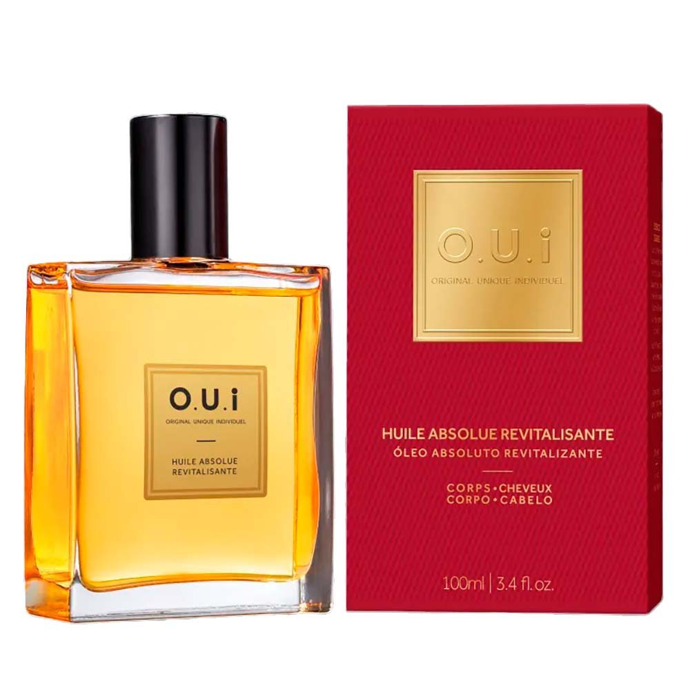 Óleo Multifuncional O.U.i Rouge Luxe - Huile Absolue Revitalizante 100ml 6