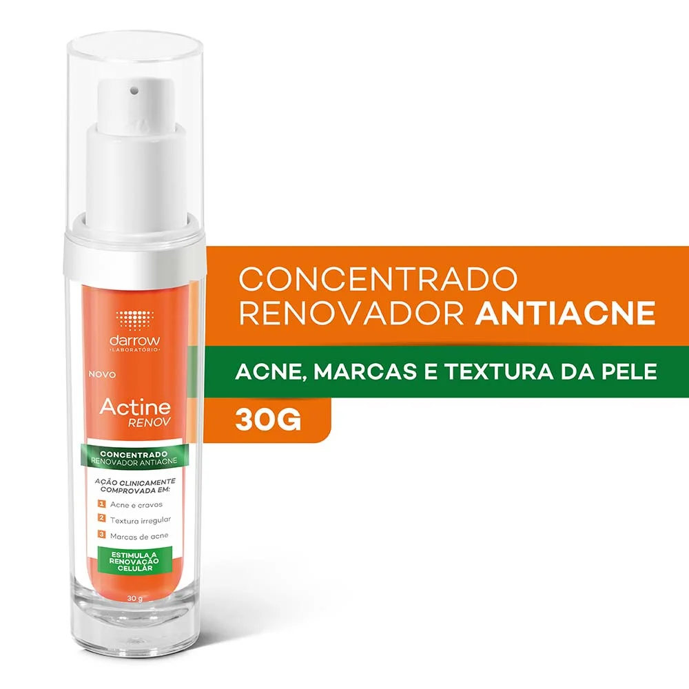Concentrado Renovador Facial Antiacne Darrow - Actine Renov 30g 2